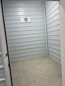 Climate controlled storage units for furniture and valuables.