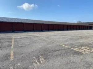 Storage unit size options including climate controlled and mini storage units.